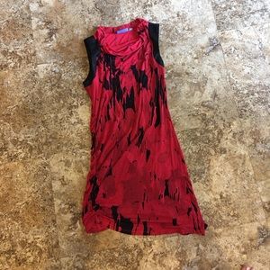 Soft Red Tank Dress